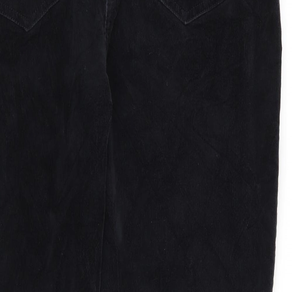 Marks and Spencer Womens Black   Straight Jeans Size 16 L28 in