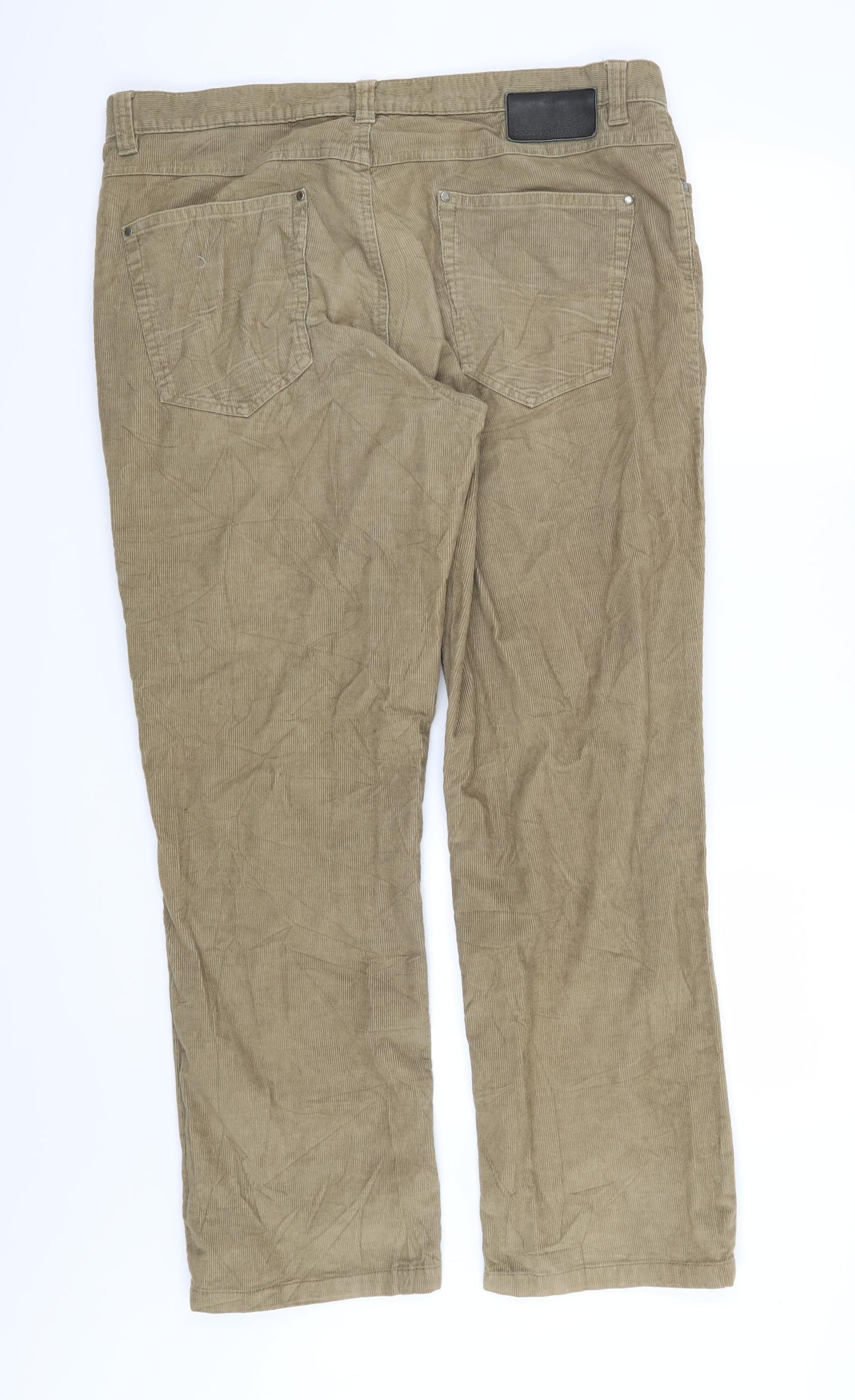 Preworn Mens Green   Straight Jeans Size 38 L31 in