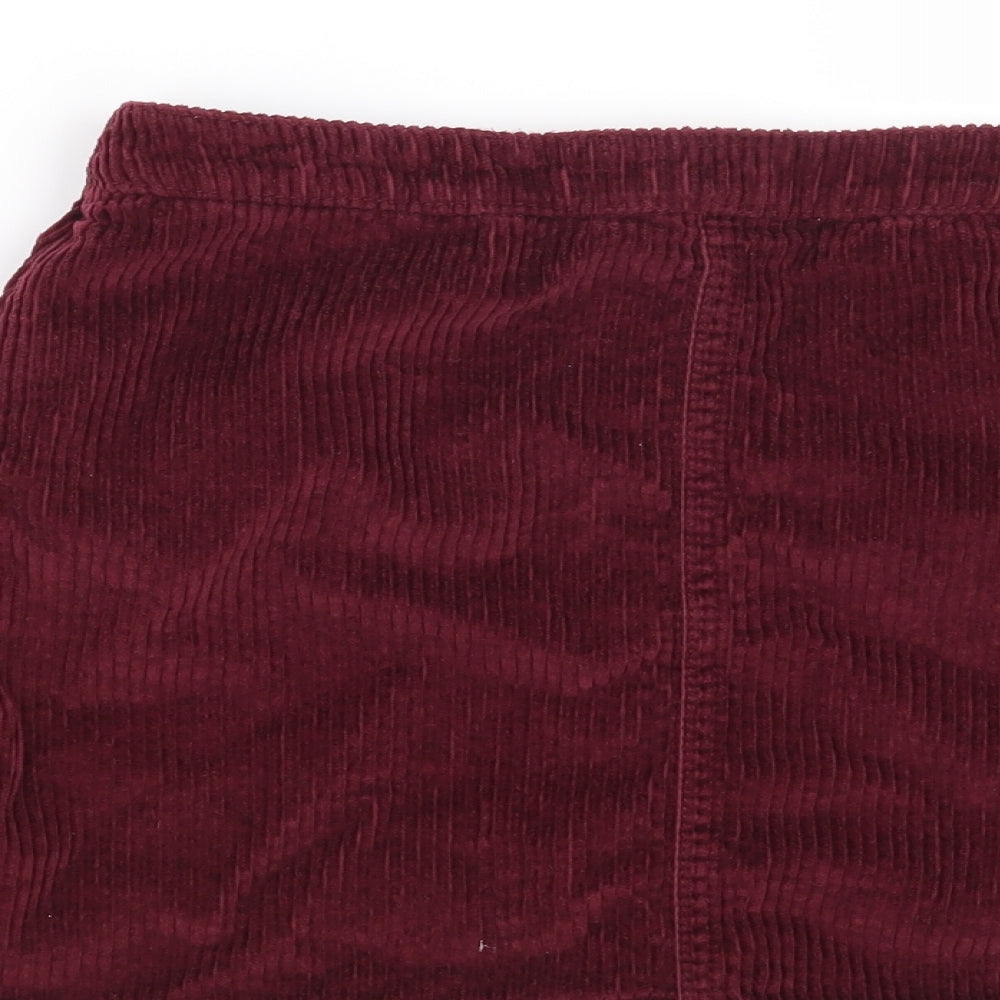Fat Face Girls Red   Mini Skirt Size 10-11 Years
