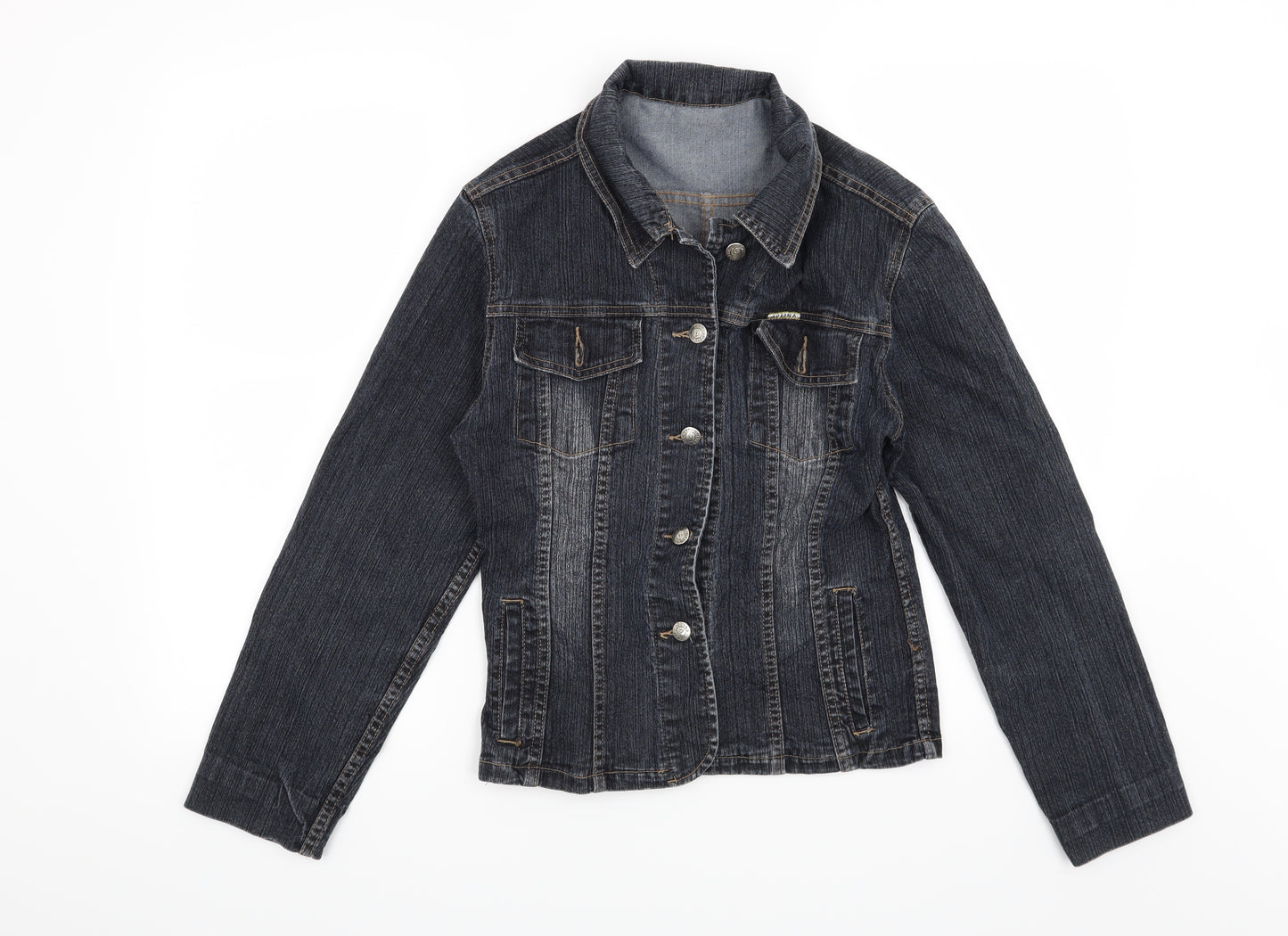 Jolina Womens Blue   Jacket  Size 12