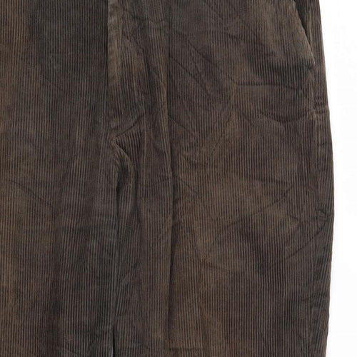 Preworn Womens Brown   Trousers  Size 40 L28 in