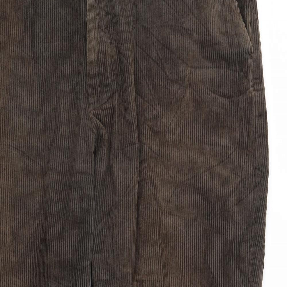 Preworn Womens Brown   Trousers  Size 40 L28 in