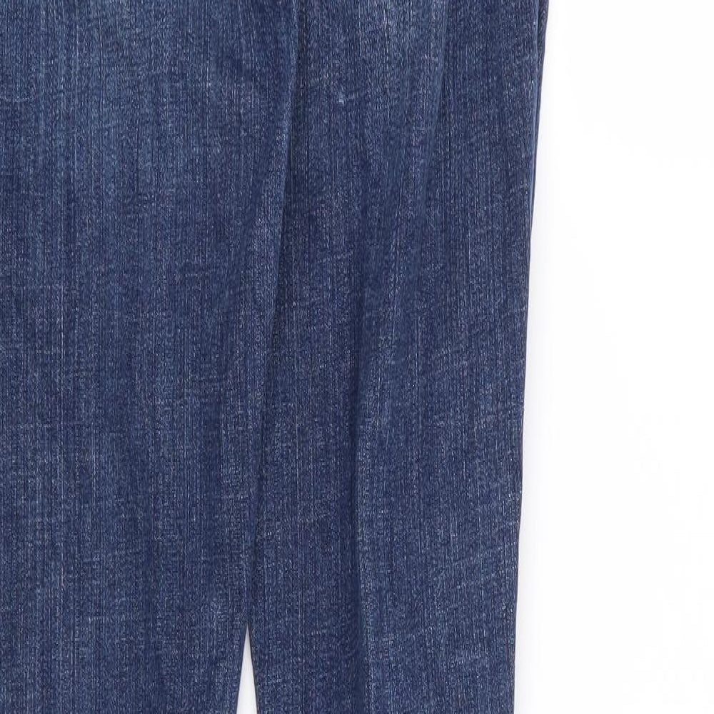 Abercrombie & Fitch Womens Blue   Straight Jeans  L31 in