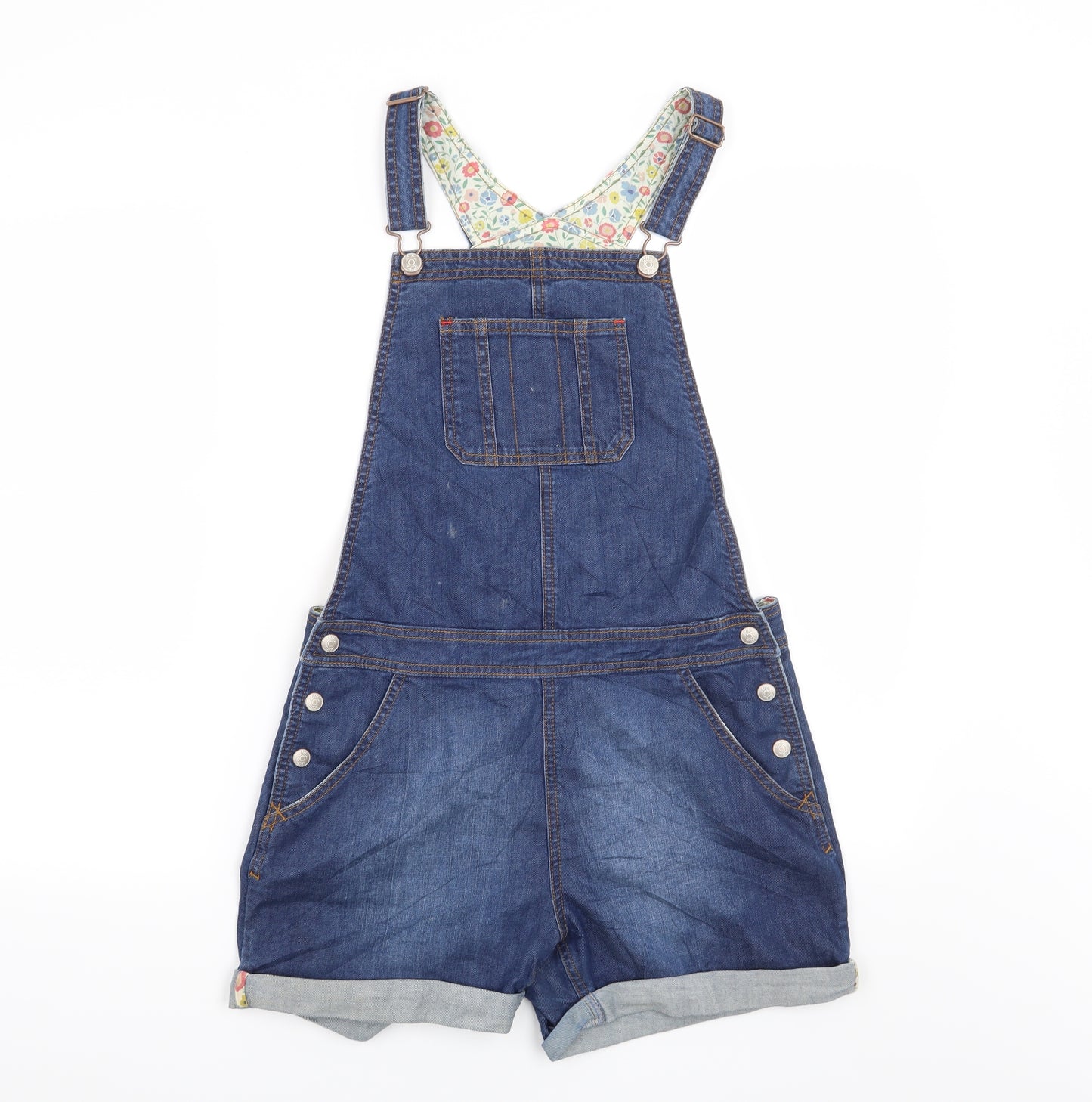 Boden Girls Blue   Dungaree One-Piece Size 13-14 Years