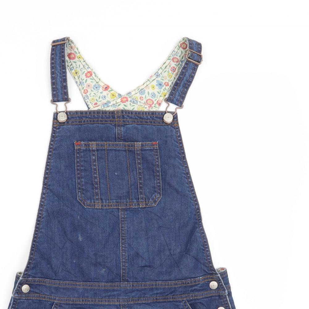 Boden Girls Blue   Dungaree One-Piece Size 13-14 Years
