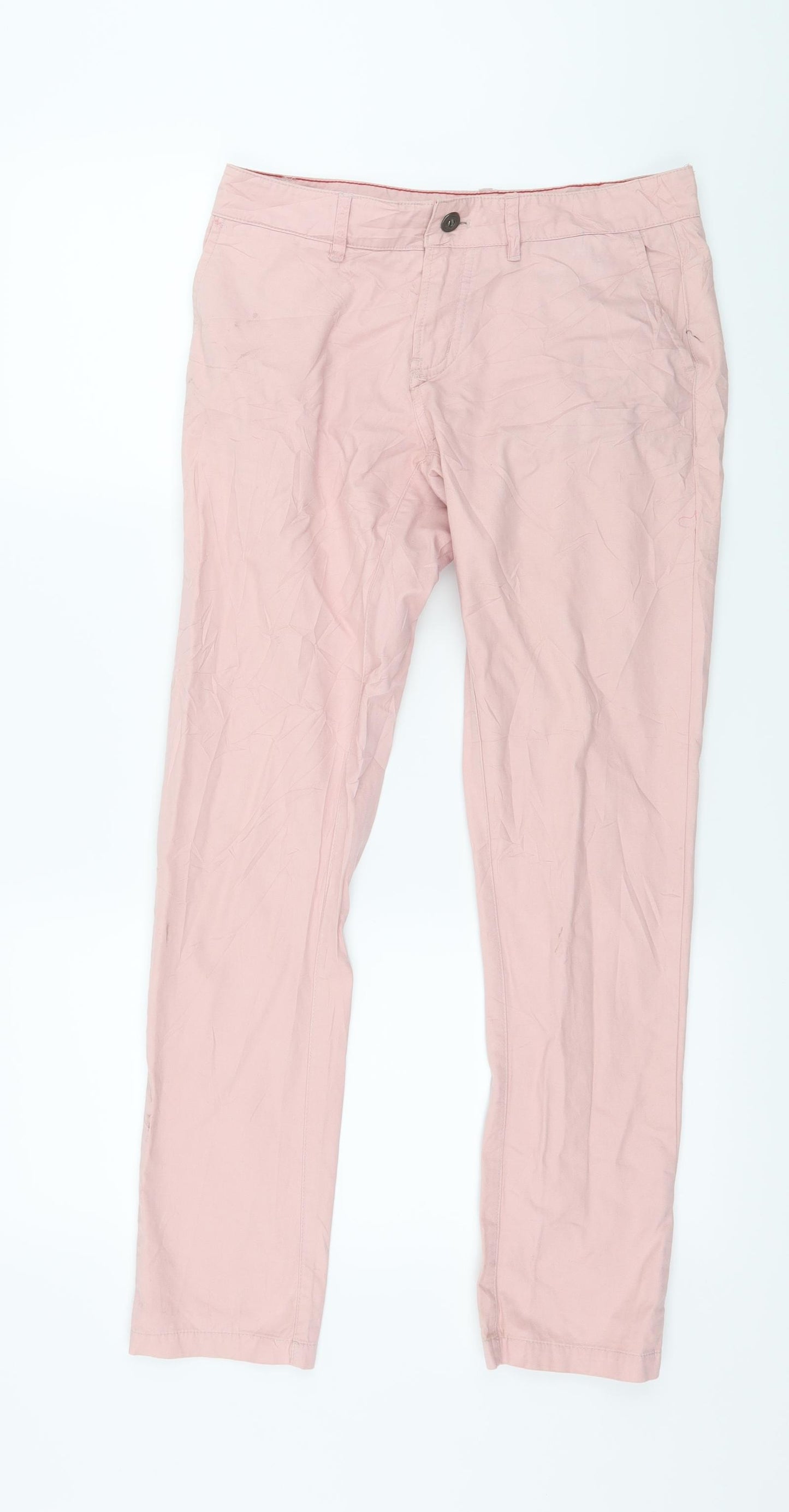 ROXY Womens Pink   Chino Trousers Size XS L29 in