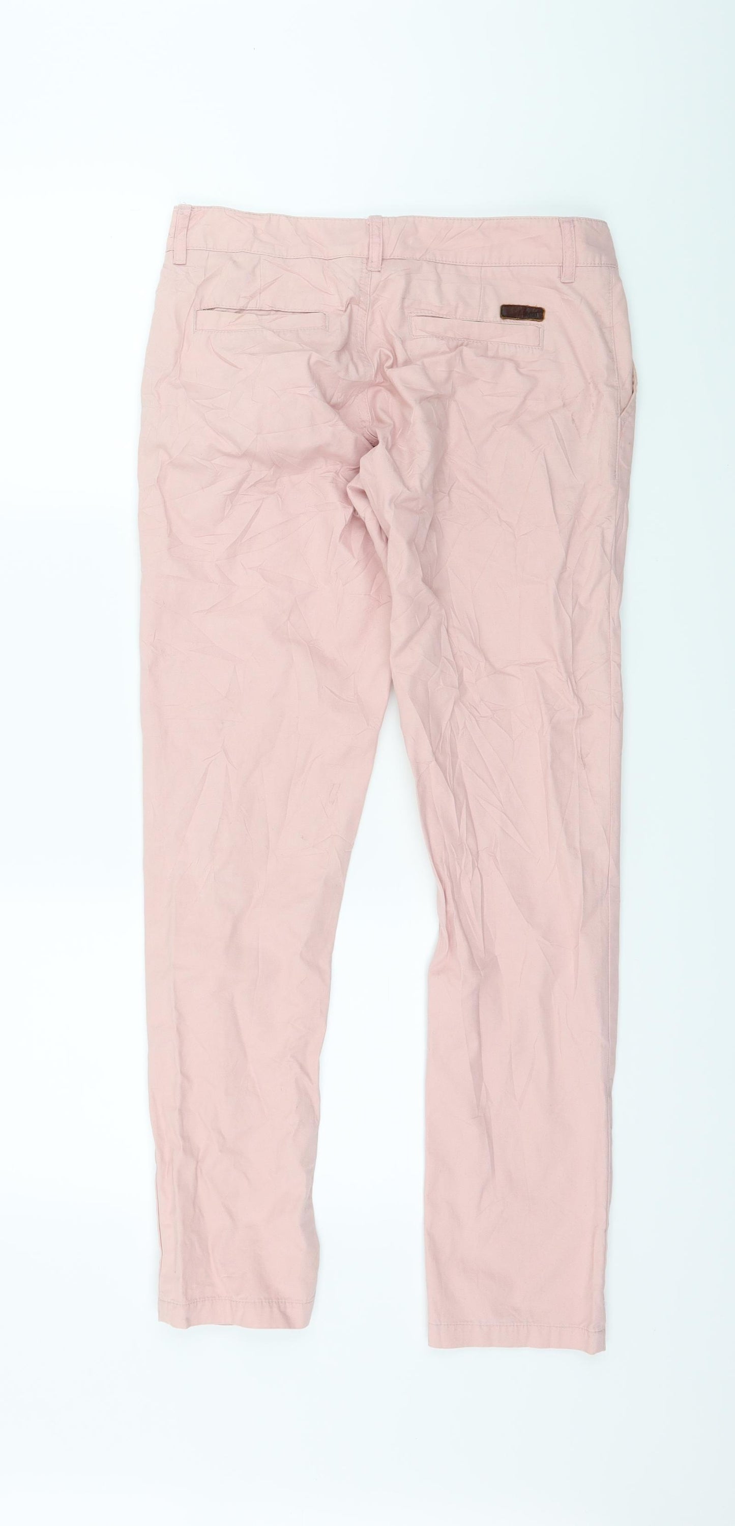 ROXY Womens Pink   Chino Trousers Size XS L29 in