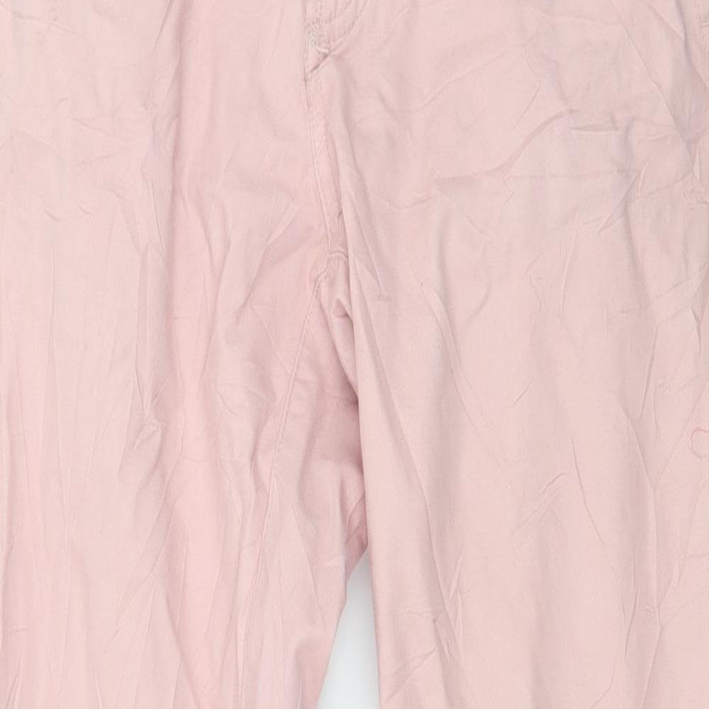 ROXY Womens Pink   Chino Trousers Size XS L29 in