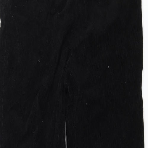 New Look Womens Black  Corduroy Trousers  Size 8 L24 in