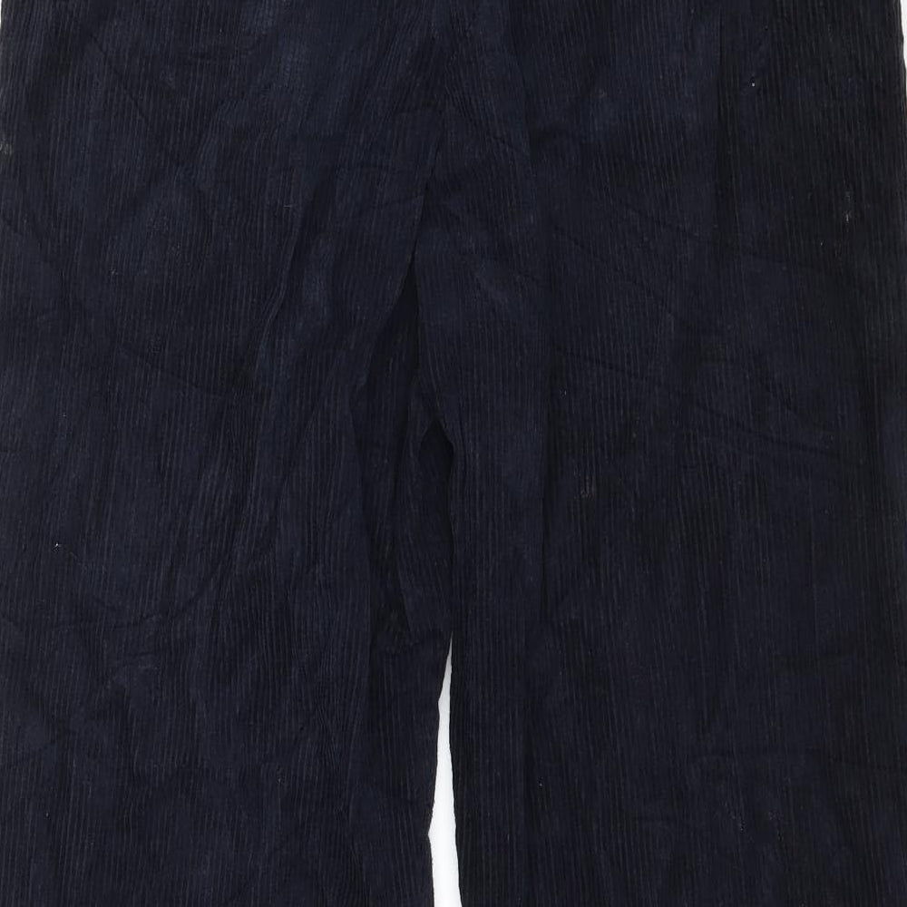 Preworn Mens Blue  Corduroy Trousers  Size 34 L29 in