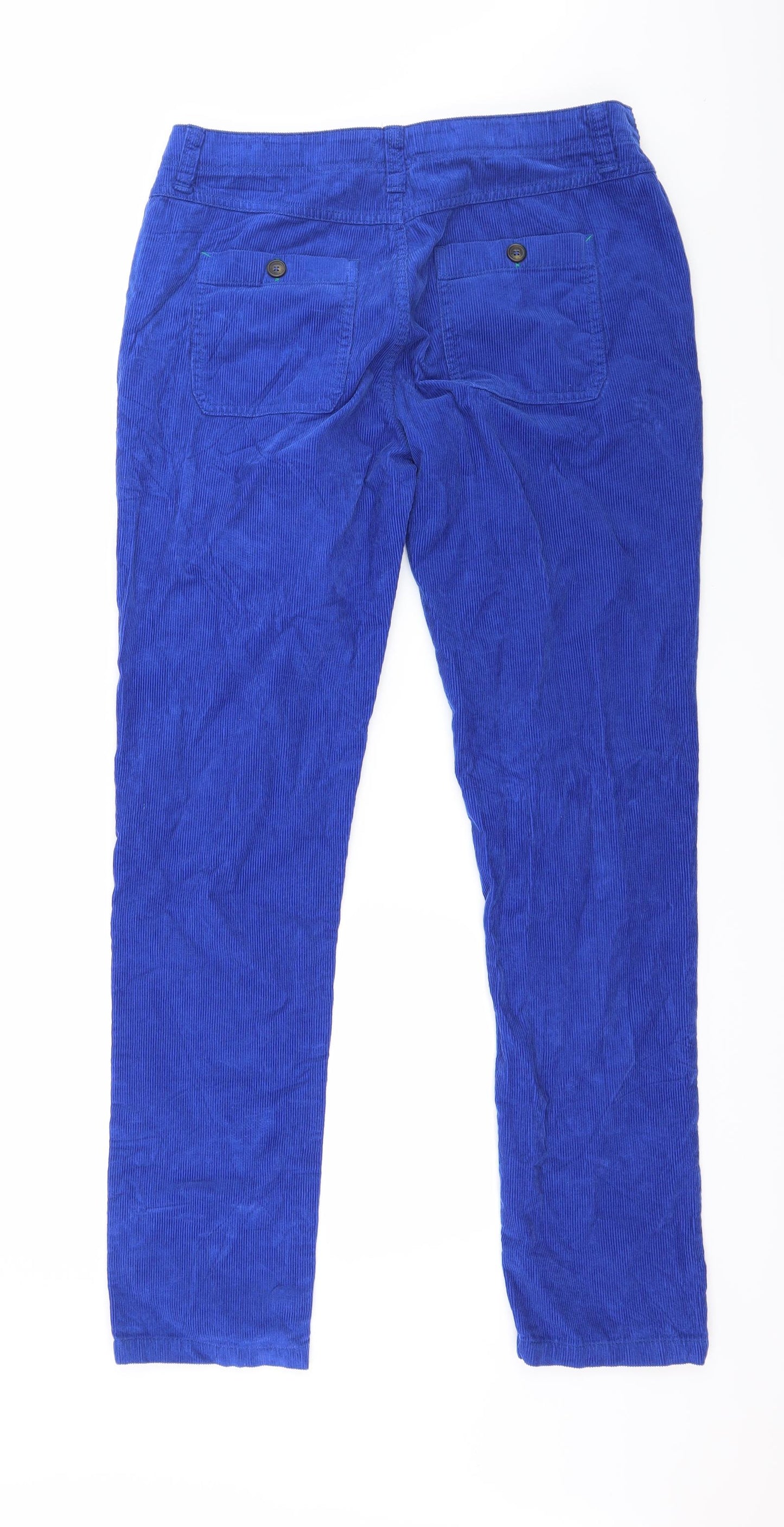 Boden  Womens Blue  Corduroy Straight Jeans Size 16 L31 in