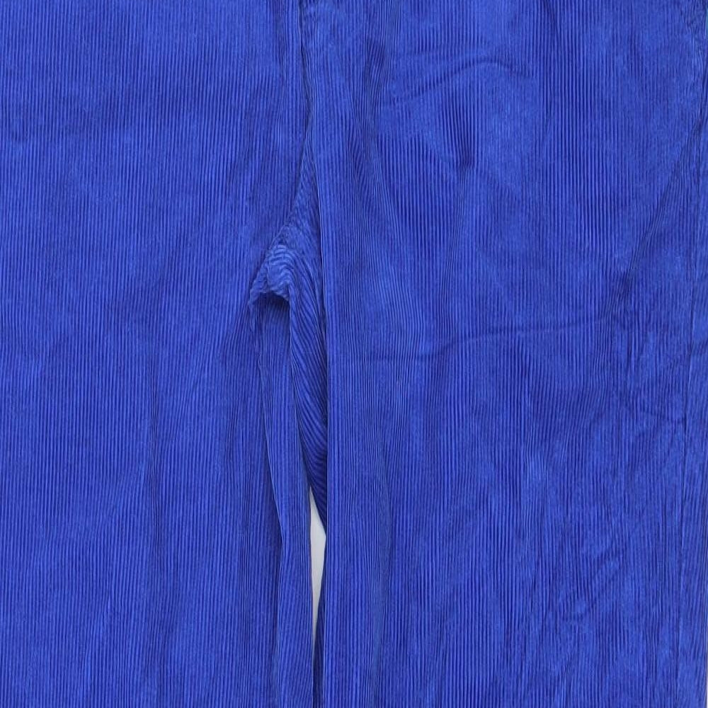 Boden  Womens Blue  Corduroy Straight Jeans Size 16 L31 in