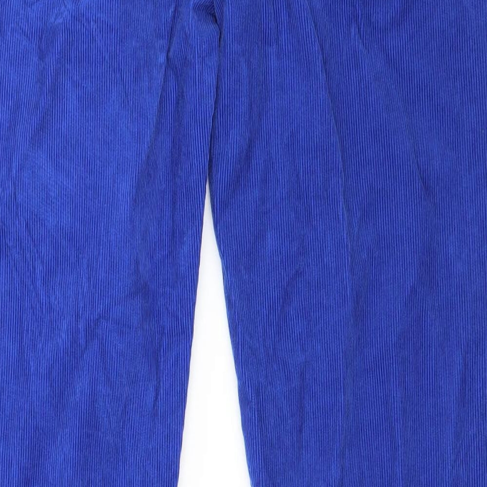Boden  Womens Blue  Corduroy Straight Jeans Size 16 L31 in