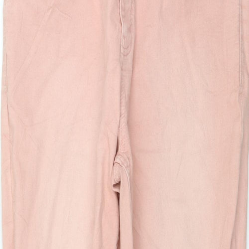 Marks and Spencer Womens Pink  Denim Skinny Jeans Size 16 L30 in