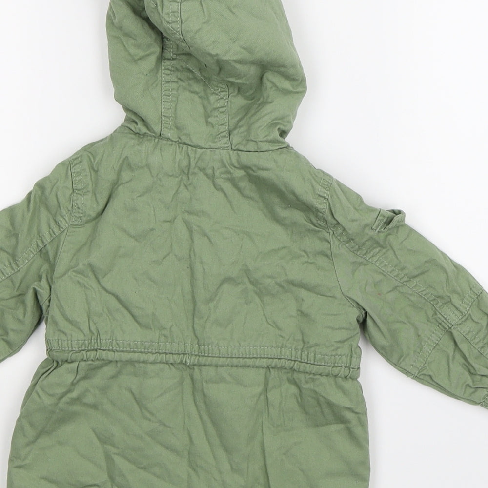 Pep&Co Baby Green   Jacket Coat Size 6-9 Months