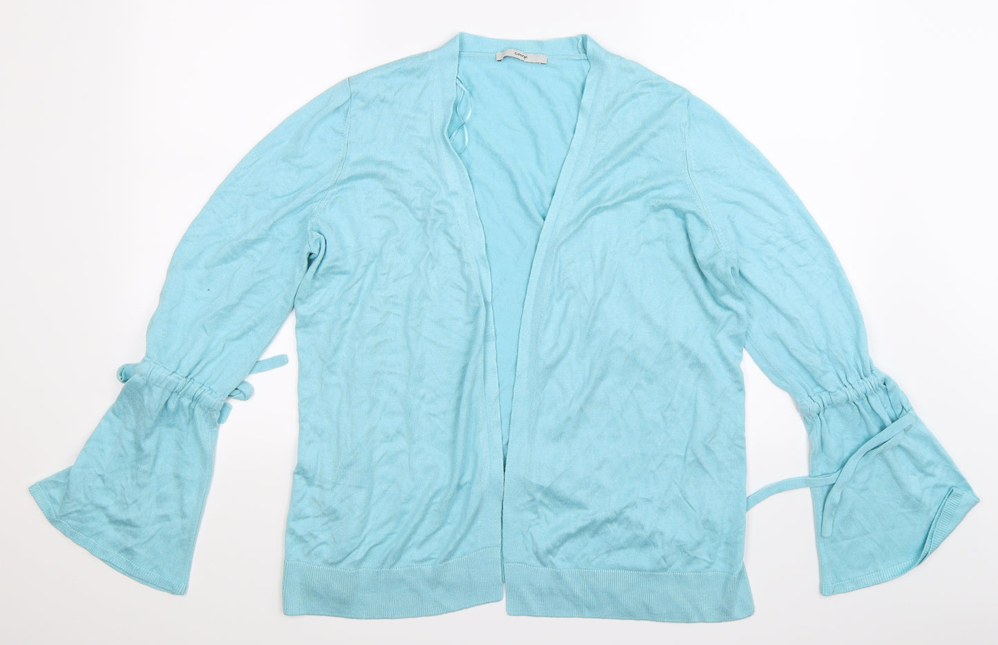 George Womens Blue  Knit Cardigan Jumper Size 18