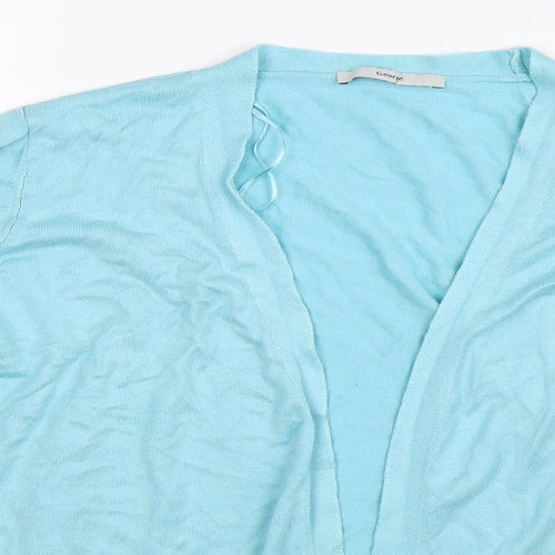 George Womens Blue  Knit Cardigan Jumper Size 18