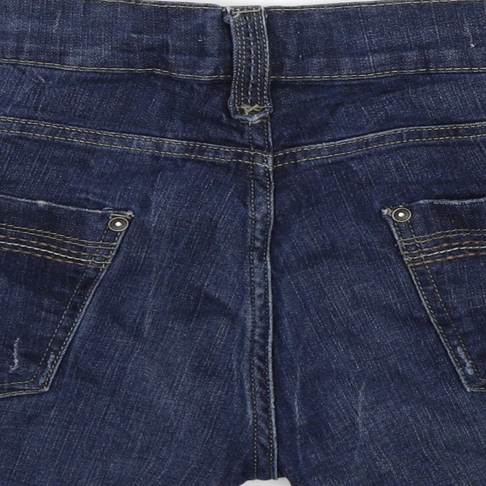 NEXT Womens Blue  Denim Hot Pants Shorts Size 16