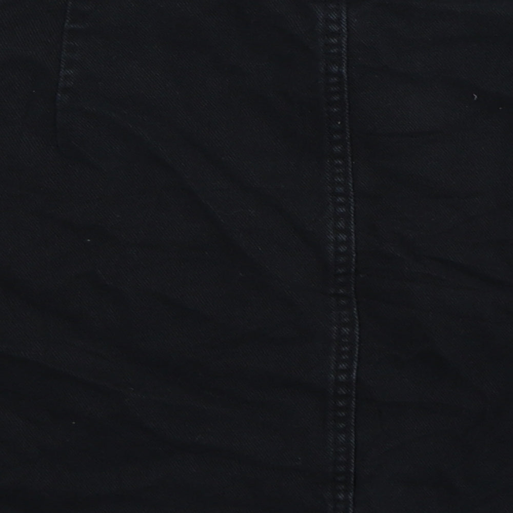 Divided Womens Blue  Denim A-Line Skirt Size 8