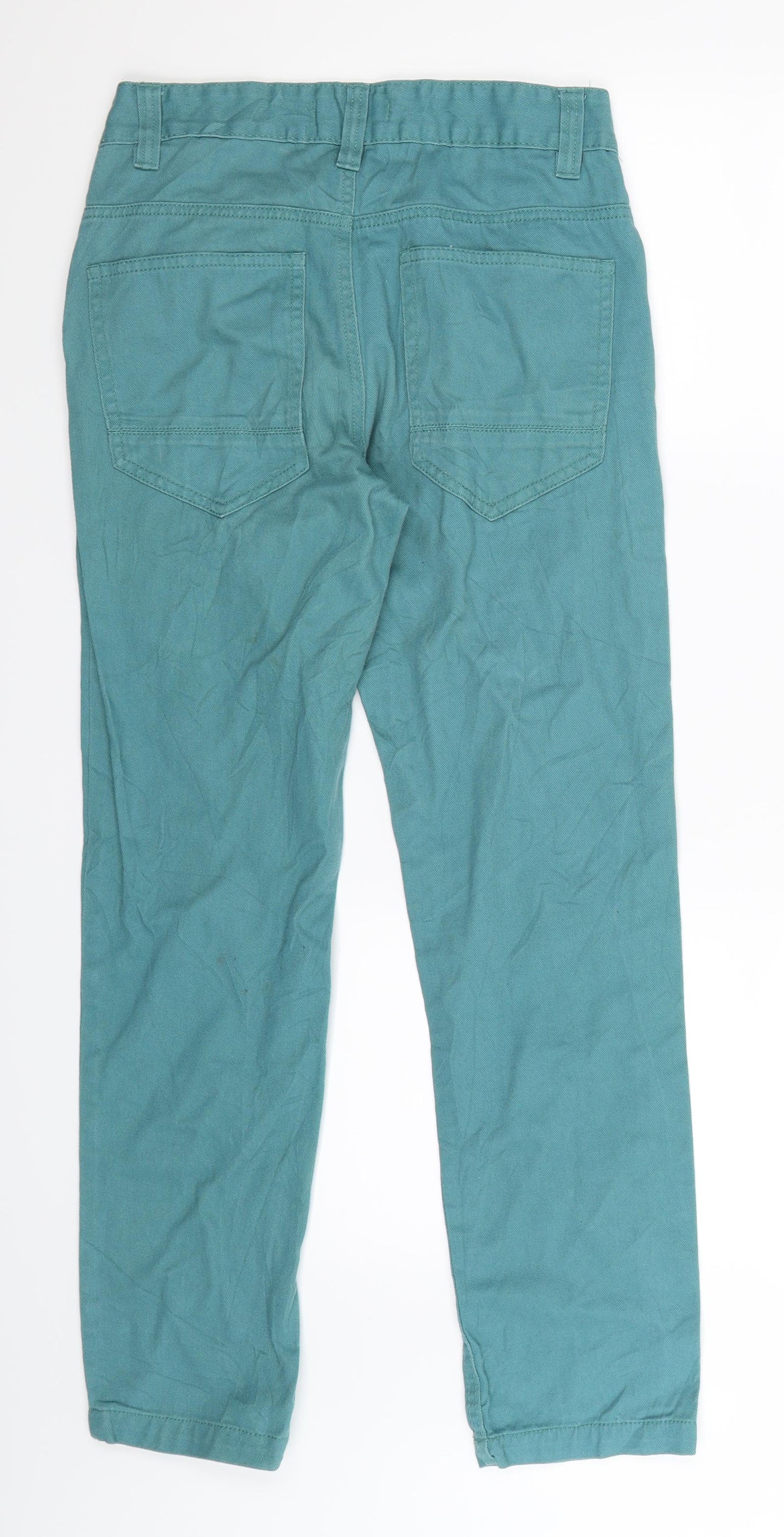 Peacocks Womens Green  Denim Skinny Jeans Size 8 L28 in