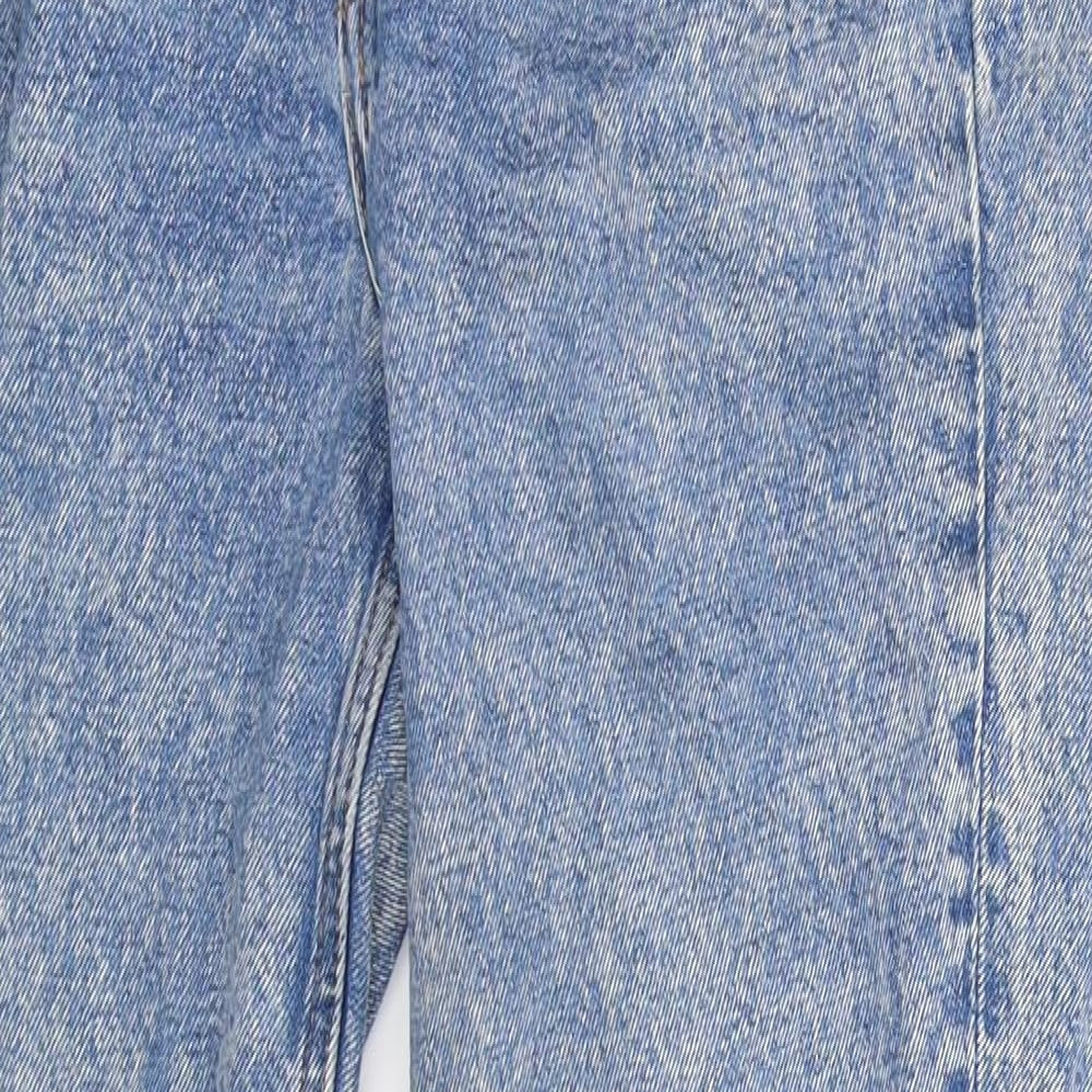 Divided Womens Blue  Denim Cropped Jeans Size 12 L26 in