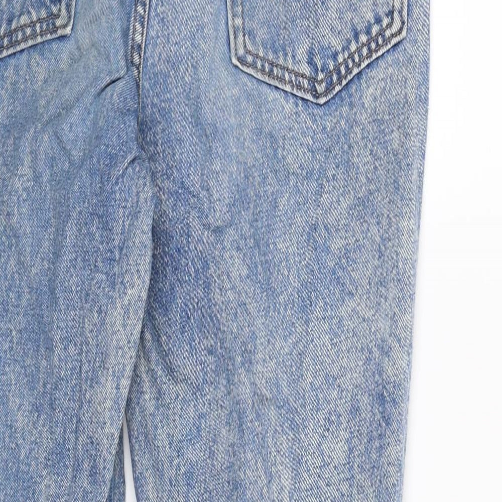 Divided Womens Blue  Denim Cropped Jeans Size 12 L26 in