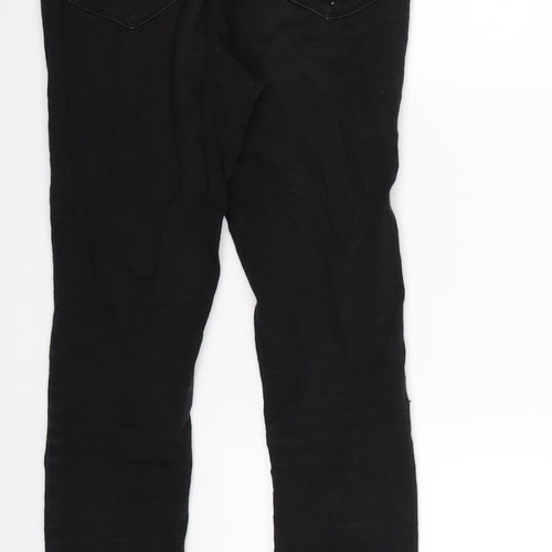 Matalan Womens Black  Denim Jegging Jeans Size 10 L28 in
