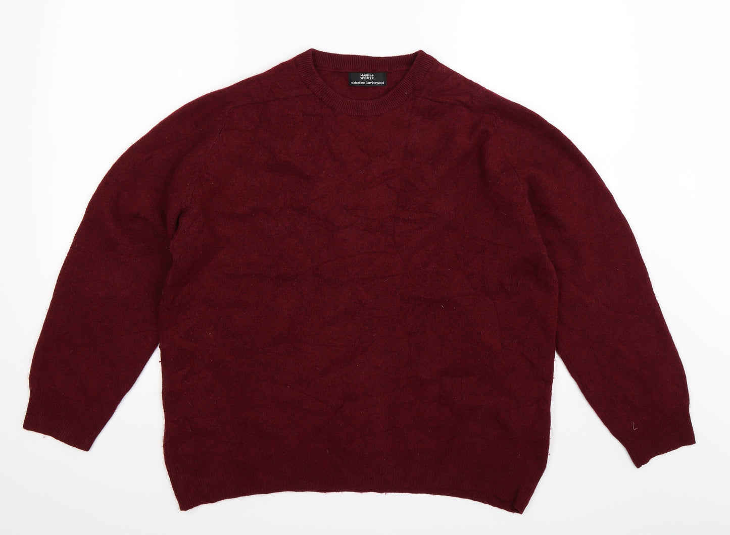 Marks and Spencer Mens Brown  Knit Pullover Jumper Size L
