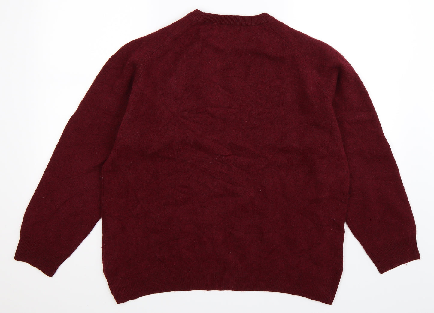 Marks and Spencer Mens Brown  Knit Pullover Jumper Size L
