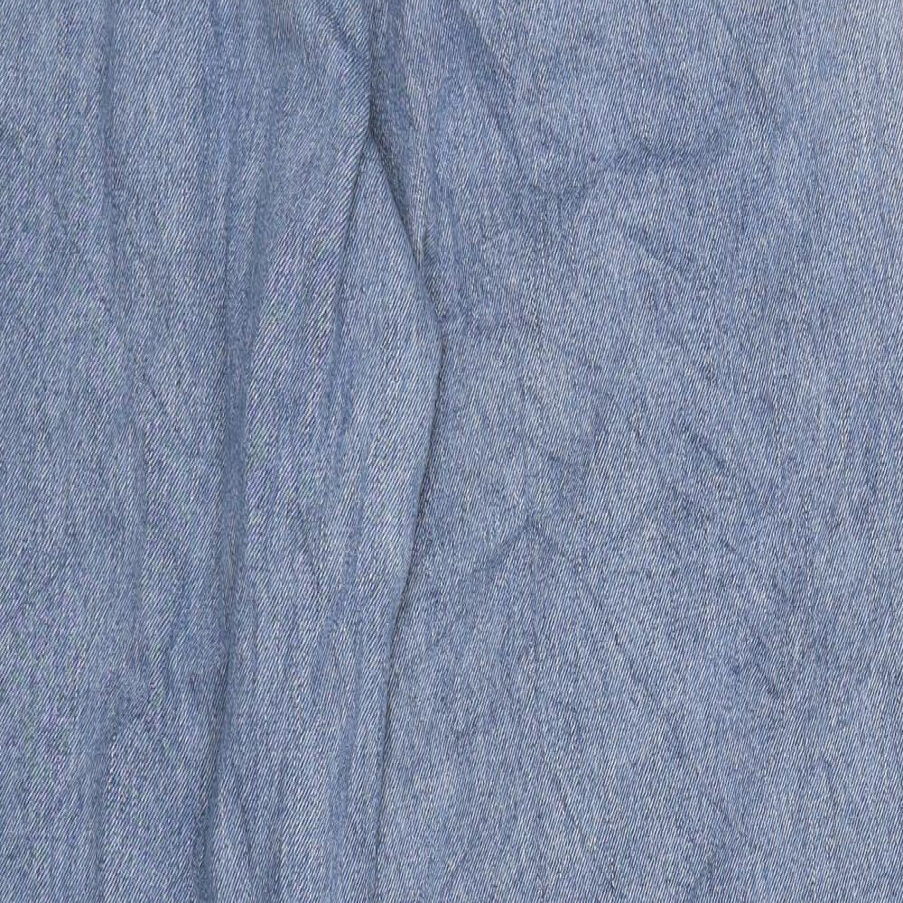Levi's Mens Blue  Denim Straight Jeans Size 36 L32 in