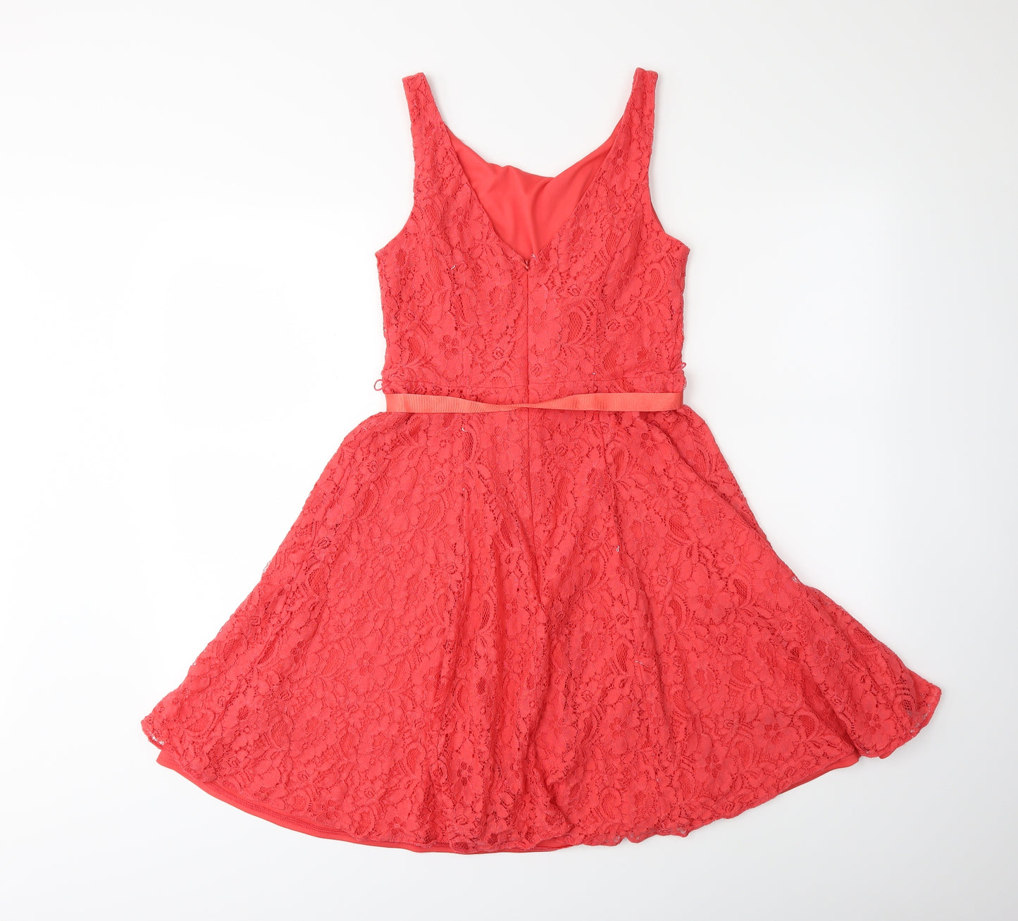 F&F Womens Pink   Fit & Flare  Size 10
