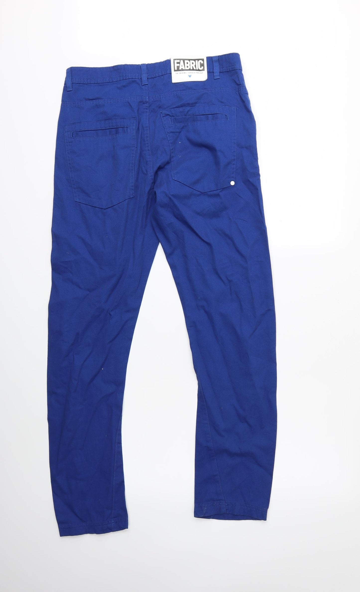 Preworn Mens Blue   Chino Trousers  L32 in