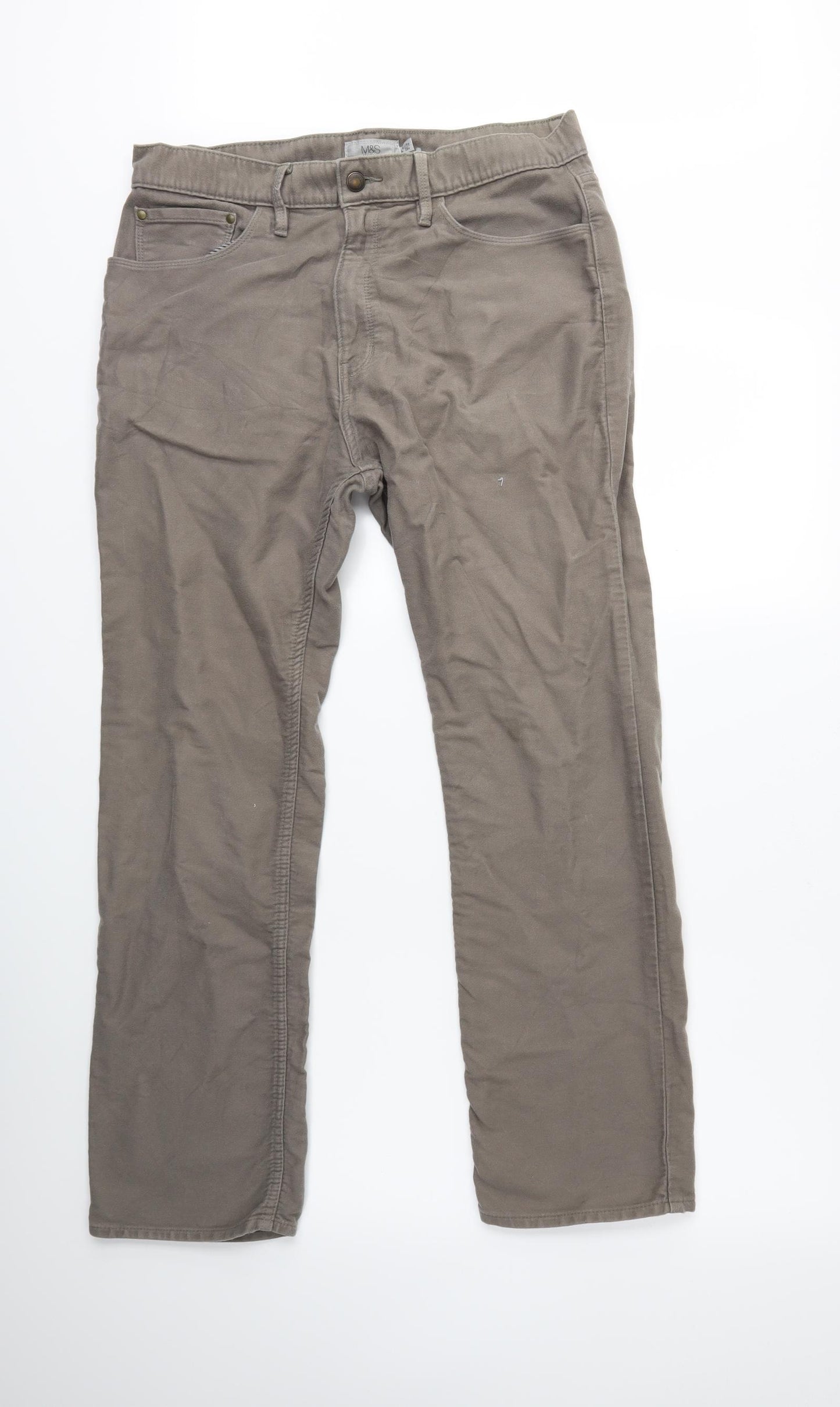 Marks and Spencer Mens Grey   Trousers   L29 in