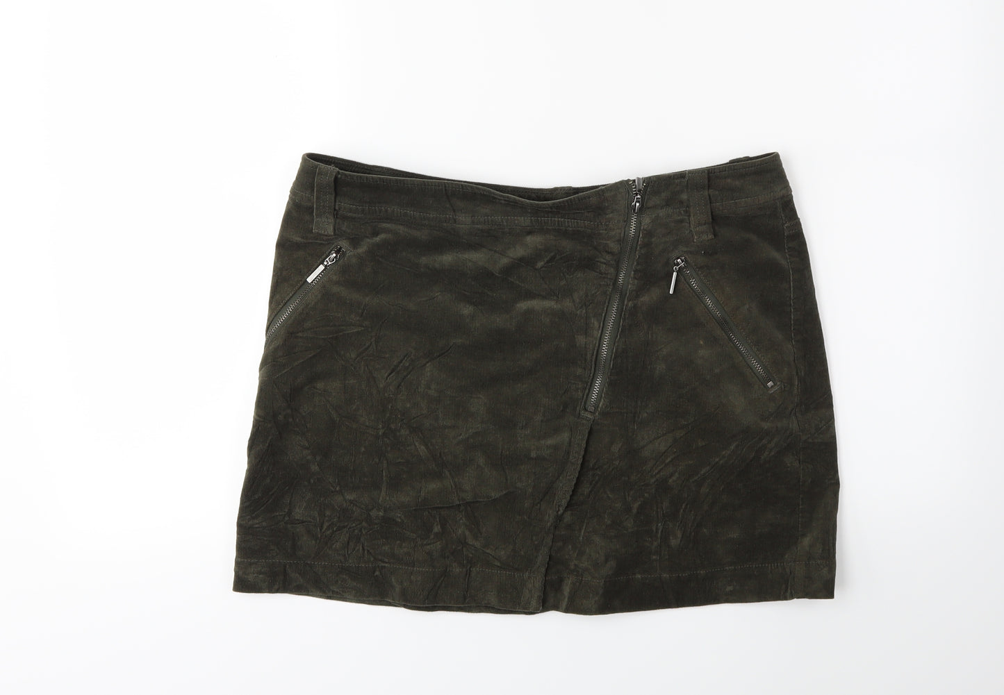 NEXT Womens Green   Mini Skirt Size 14