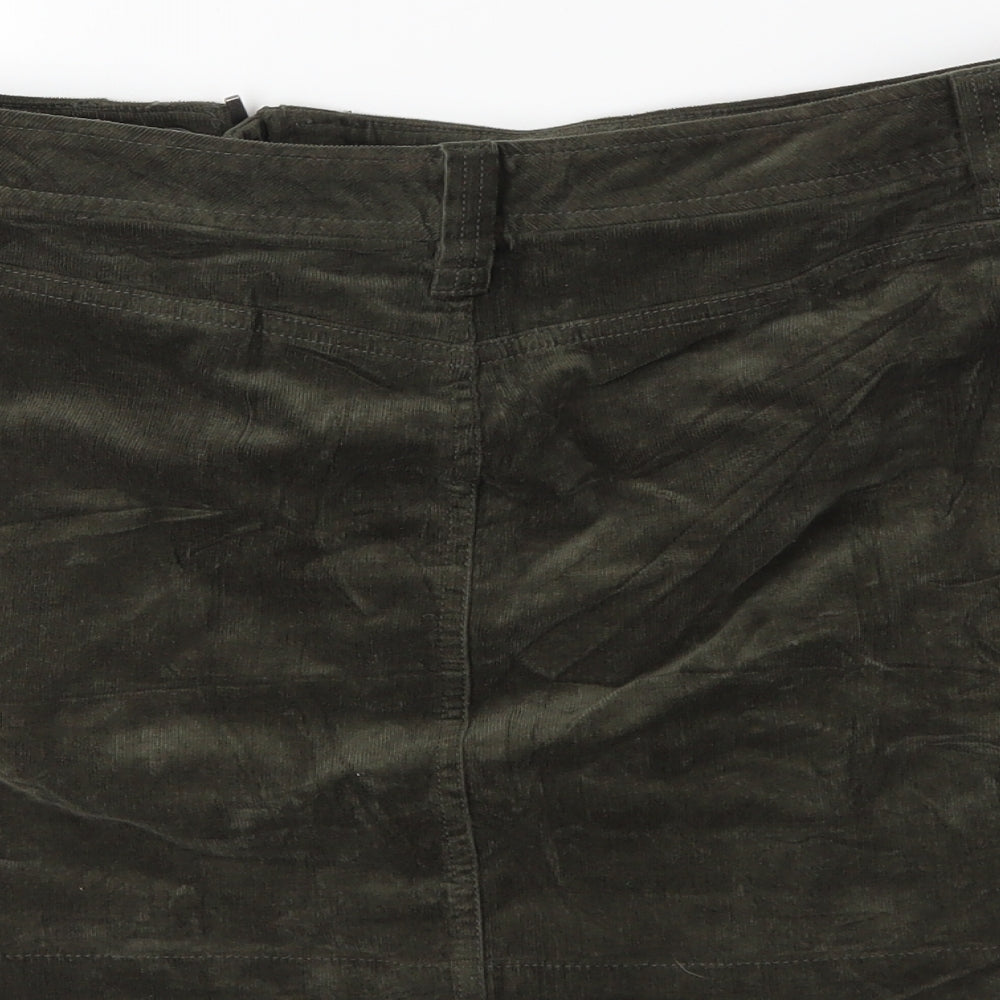 NEXT Womens Green   Mini Skirt Size 14
