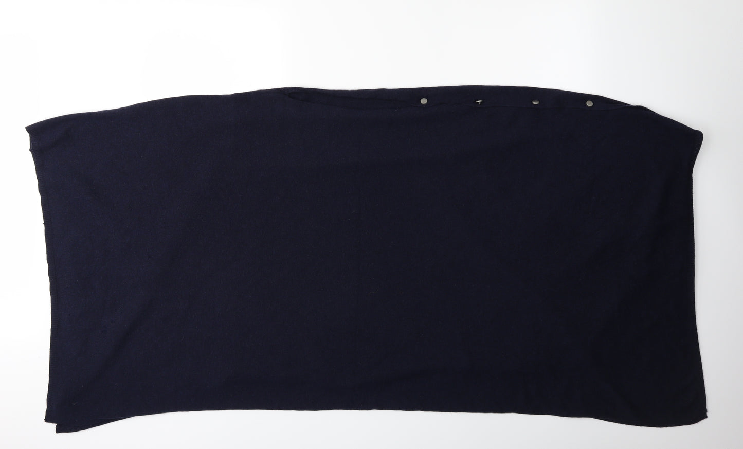 Preworn Womens Blue  Knit  Shawl/Wrap