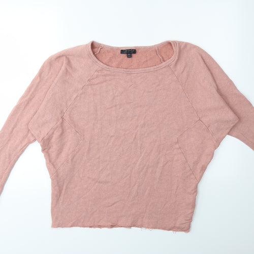 Topshop Womens Pink   Pullover Jumper Size 8