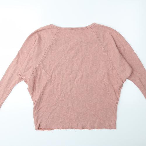 Topshop Womens Pink   Pullover Jumper Size 8