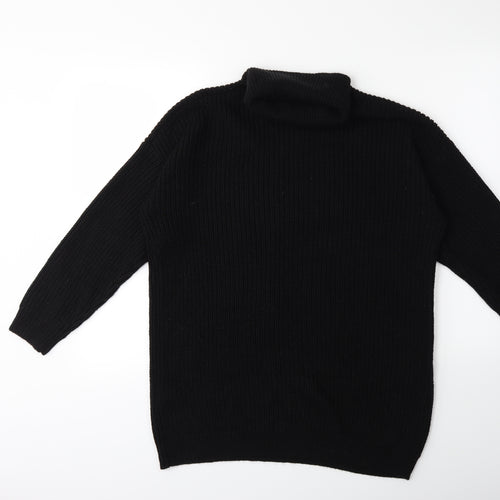 Missguided Womens Black   Pullover Jumper Size 10