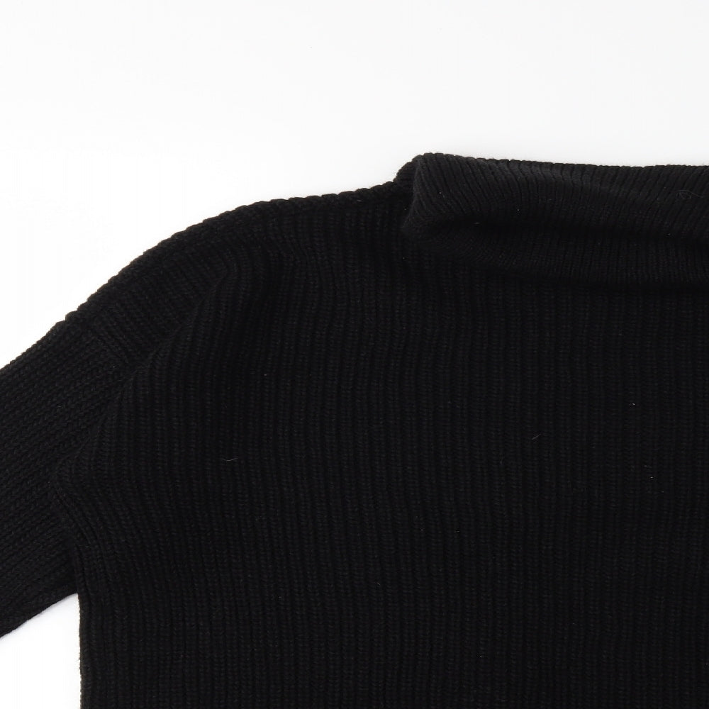 Missguided Womens Black   Pullover Jumper Size 10