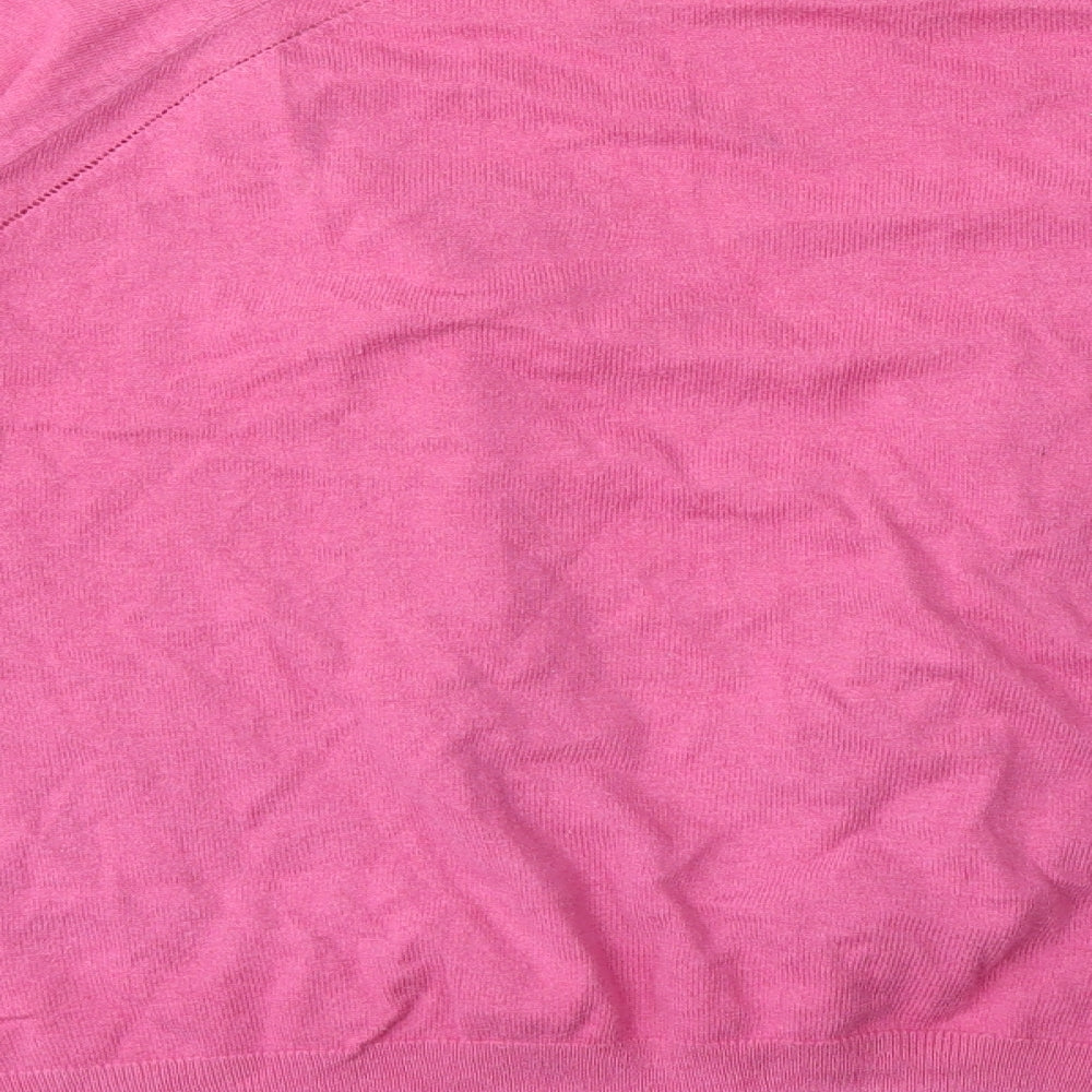 NEXT Womens Pink  Knit Cardigan Jumper Size 18
