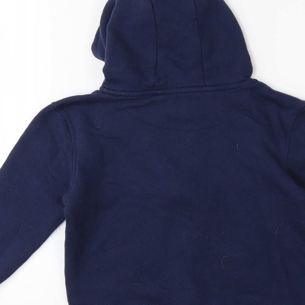 Primark Boys Blue   Full Zip Hoodie Size 6 Years