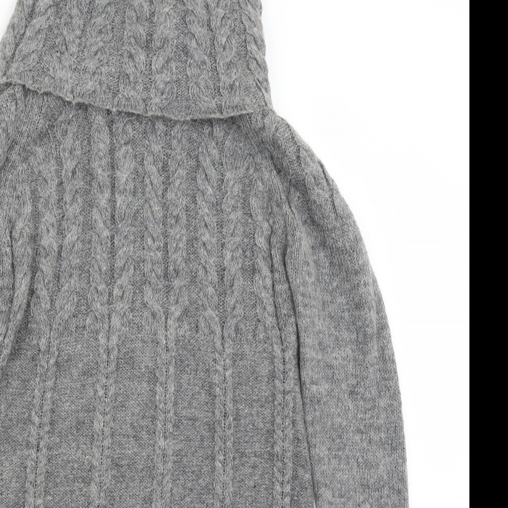 Mango Casual sports wear  Womens Grey   Pullover Jumper Size M