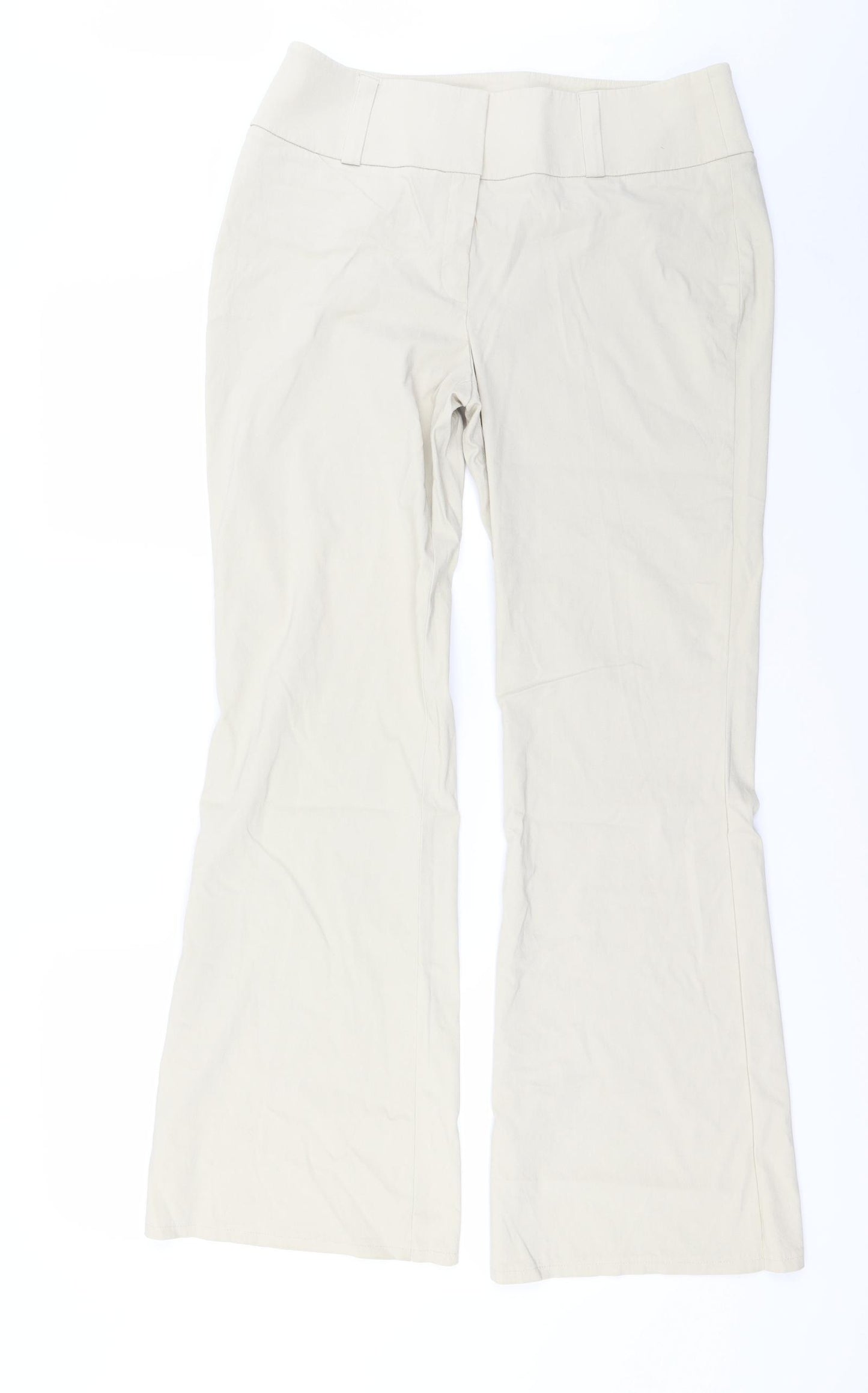 Marks and spencer  Womens Beige   Trousers  Size 16 L30 in
