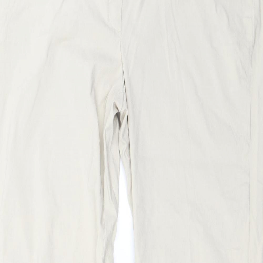 Marks and spencer  Womens Beige   Trousers  Size 16 L30 in