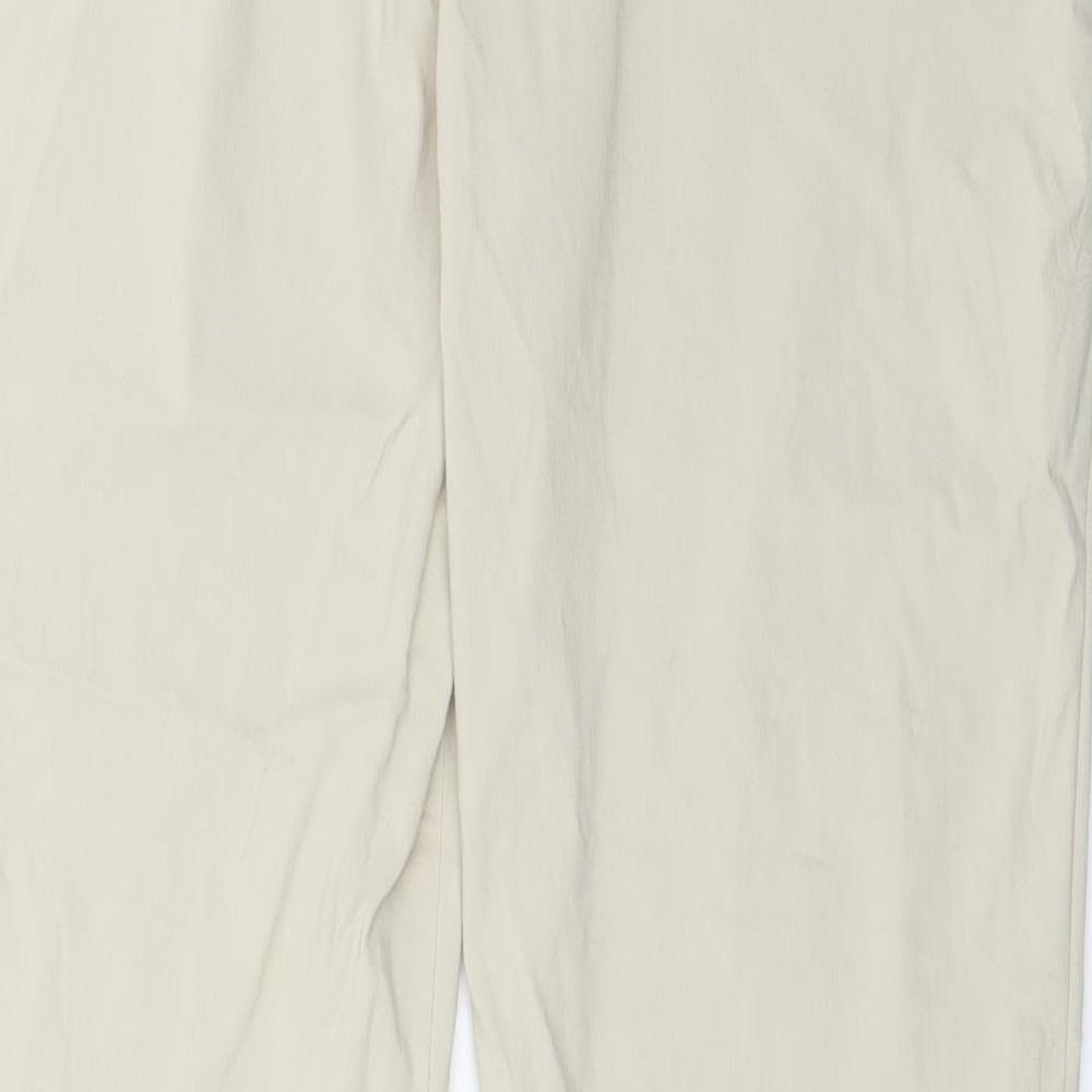 Marks and spencer  Womens Beige   Trousers  Size 16 L30 in