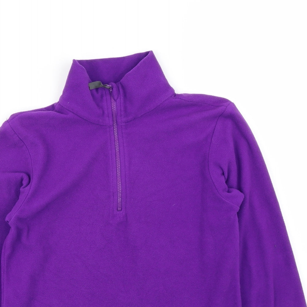 Gelert Girls Purple   Pullover Jumper Size 11-12 Years