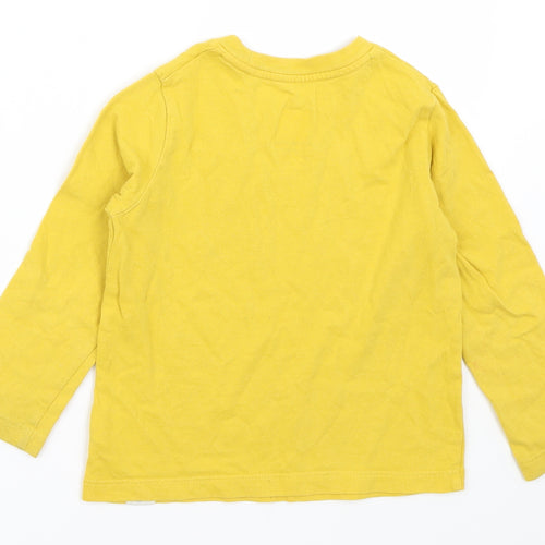 Gap Boys Yellow   Basic T-Shirt Size 3 Years
