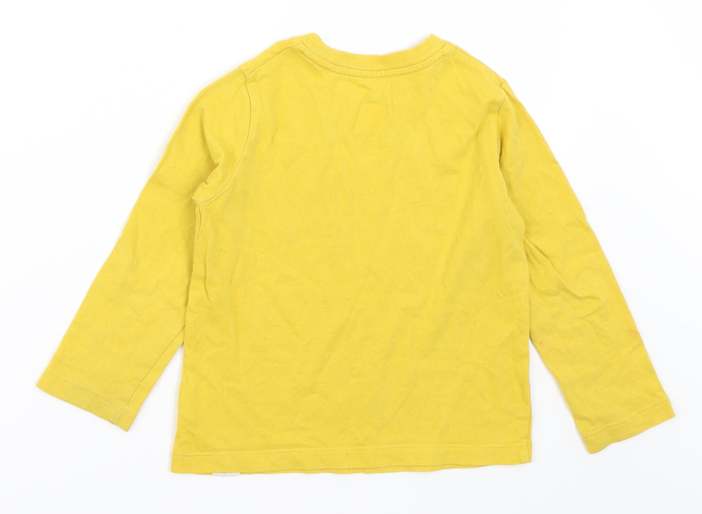 Gap Boys Yellow   Basic T-Shirt Size 3 Years