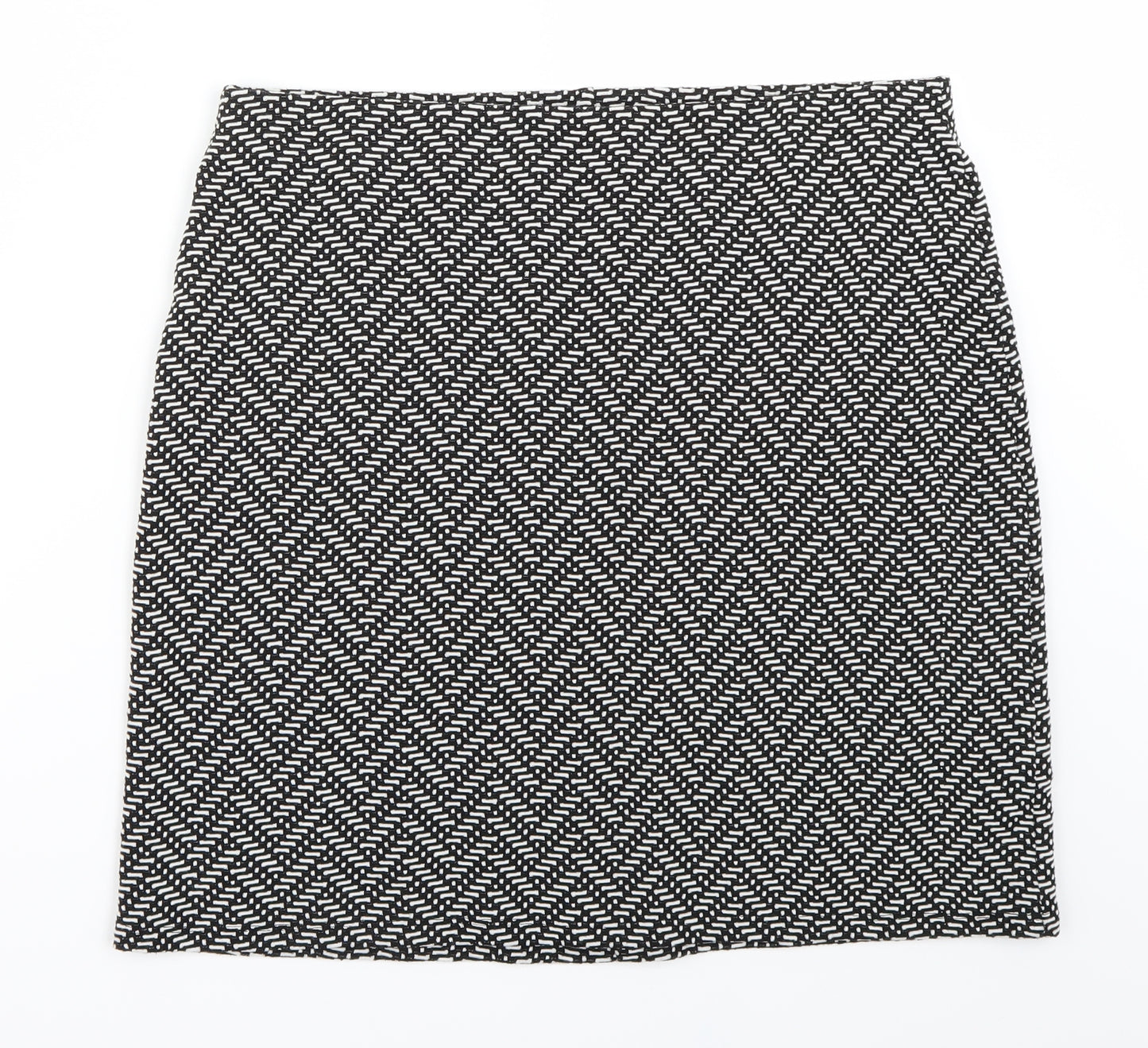 Marks and Spencer Womens Black   A-Line Skirt Size 14